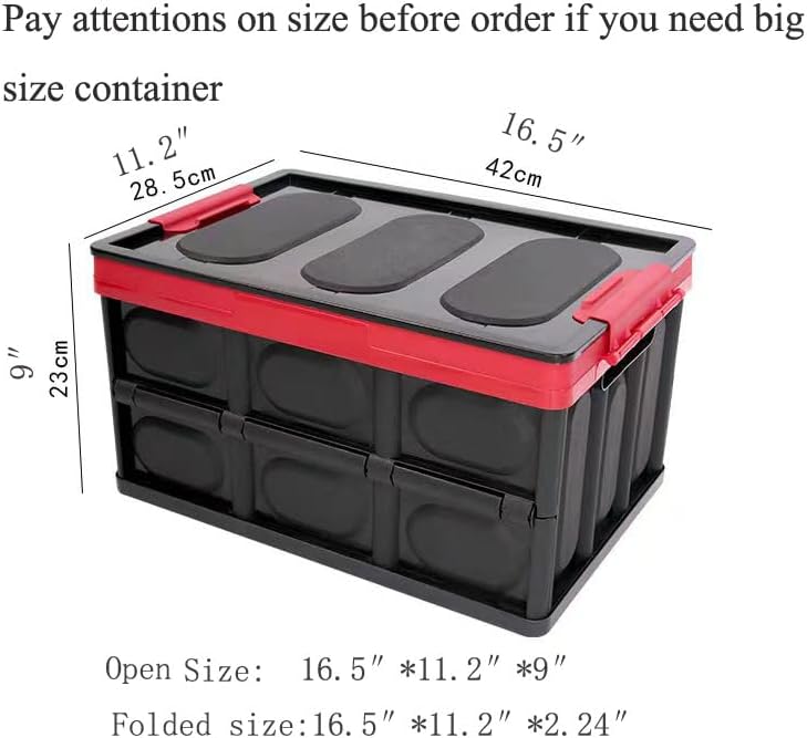 Hard Plastic Waterproof Car Storage Bin