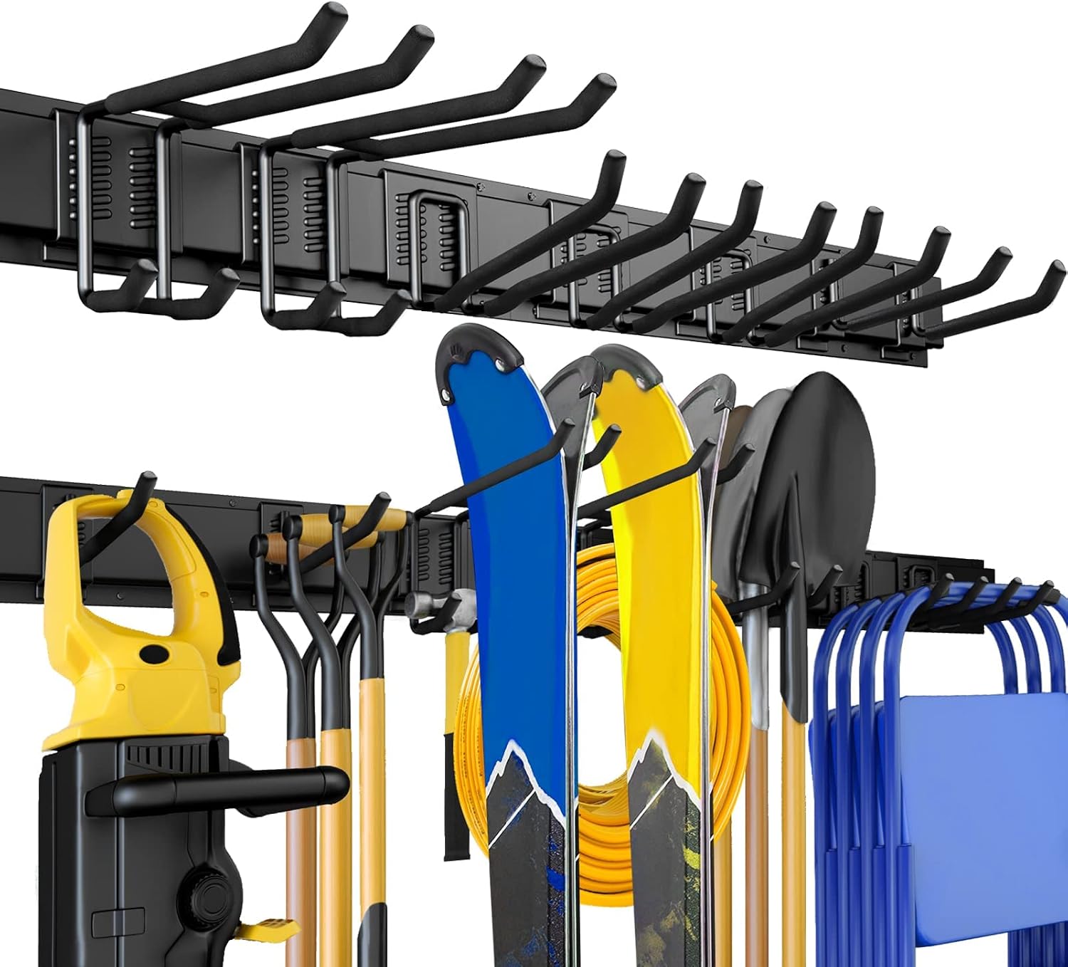 48" Wall Mount Garage Tool Storage Rack 440 LBS