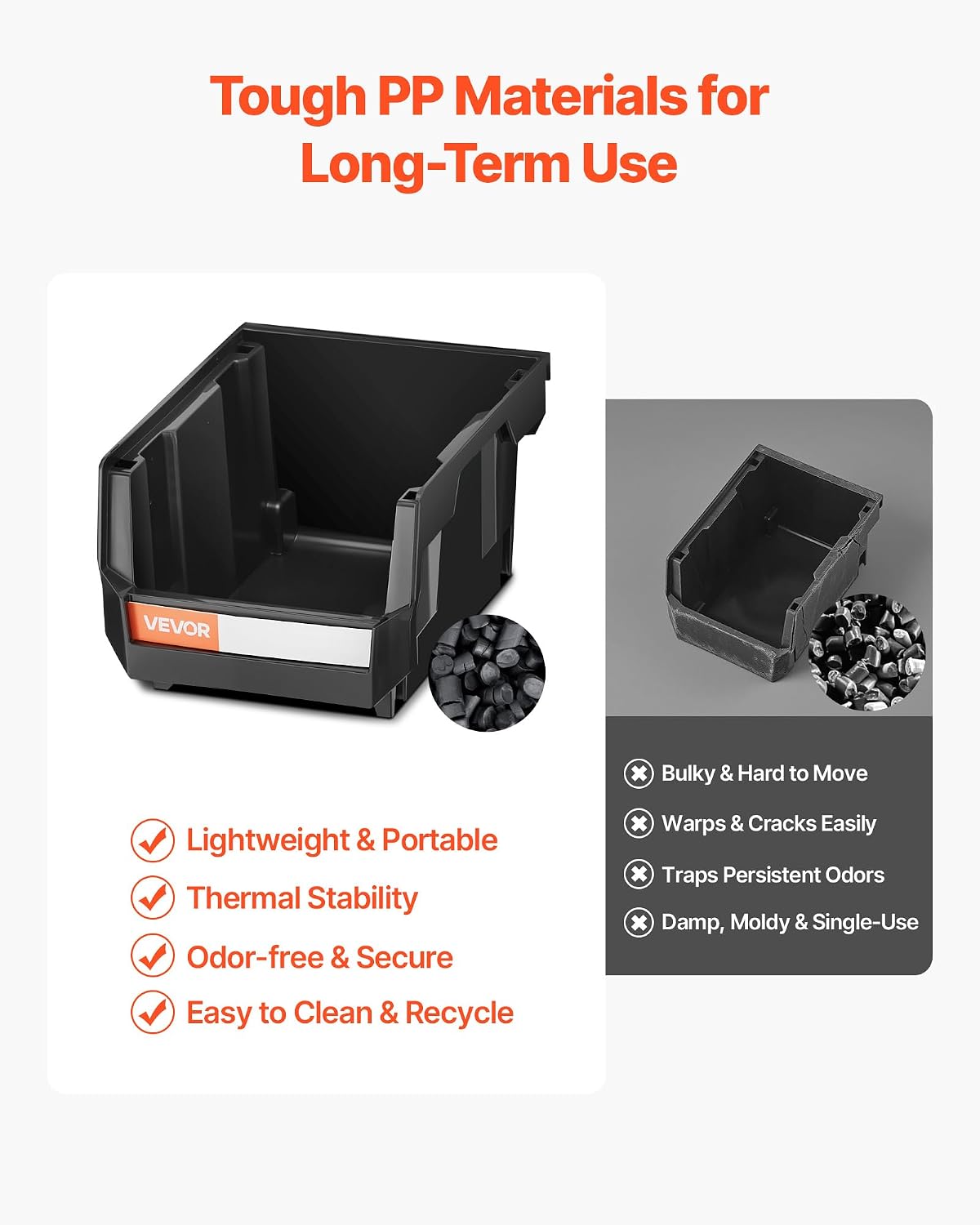 Black Wall Mount 12-Bin Hardware Storage Rack