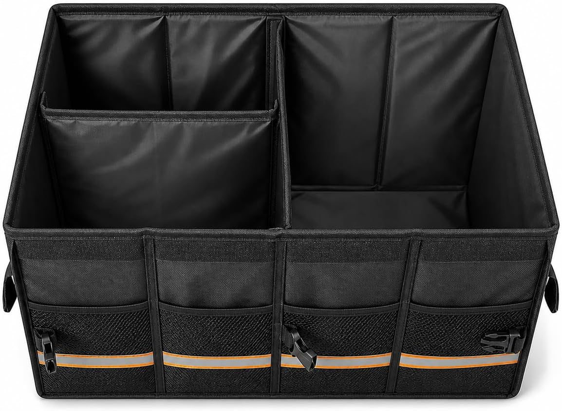 Heavy Duty Waterproof Oxford Car Trunk Organizer