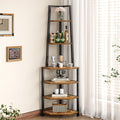 69" Industrial 6-Tier Corner Shelf