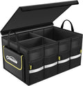 Waterproof 3-Compartment Car Trunk Organizer